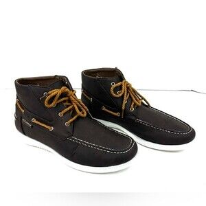 RocaWear Brown High Top Loafers Men Sz 9.5